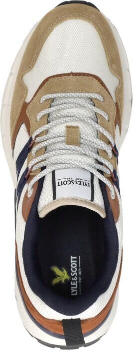 Lyle & Scott Lennox Sneakers Laag Beige - Foto 7