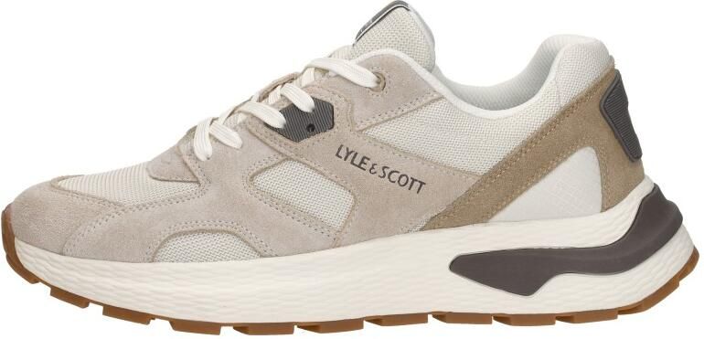 Lyle & Scott Logan Sneakers Laag Beige - Foto 2