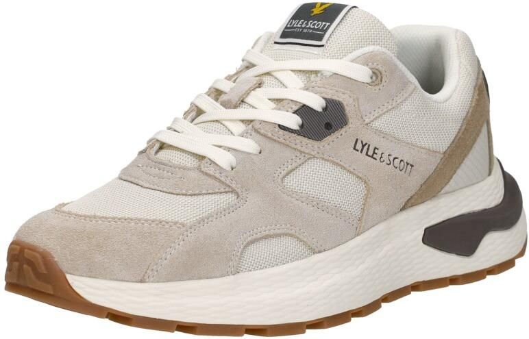 Lyle & Scott Logan Sneakers Laag Beige - Foto 4