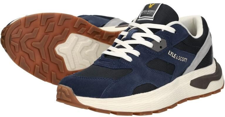 Lyle & Scott Logan Sneakers Laag Blauw - Foto 6