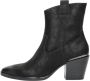 Marco tozzi Zwarte Western Stijl Enkellaars Black Dames - Thumbnail 2