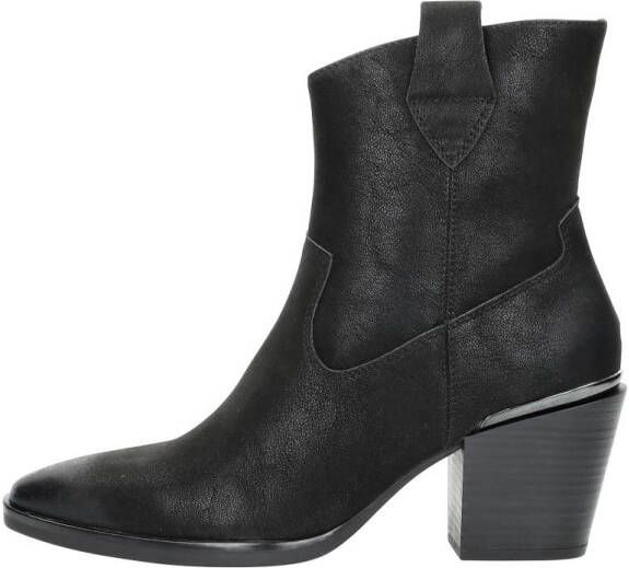 Marco tozzi Zwarte Western Stijl Enkellaars Black Dames - Foto 2
