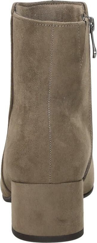 Marco Tozzi Laarsjes blokhak zakelijke schoen enkellaarsjes met siernaden - Foto 6