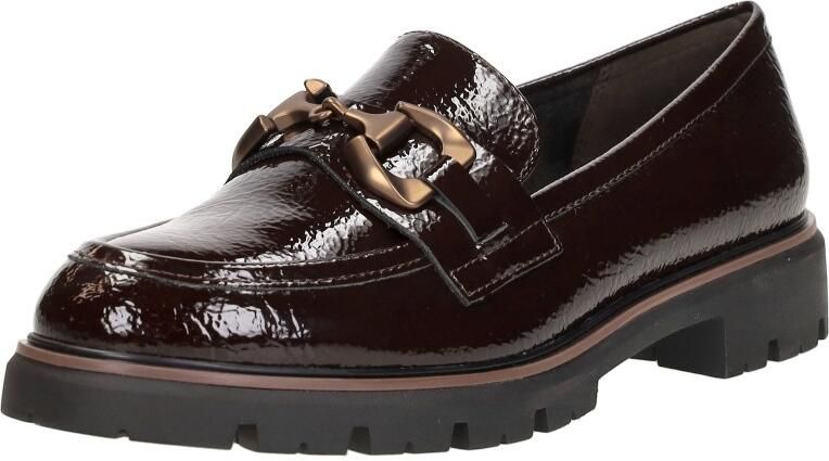 Marco tozzi Mocassin Bruin Lak - Foto 4