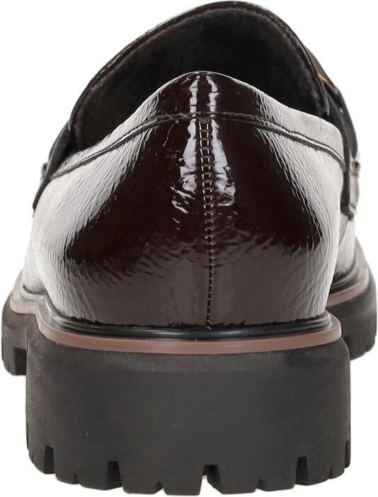 Marco tozzi Mocassin Bruin Lak - Foto 3
