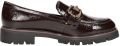 Marco tozzi Mocassin Bruin Lak - Bruin