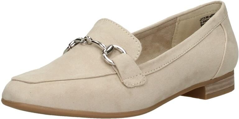 Marco tozzi Beige Suedine Loafer voor Dames Beige Dames - Foto 6