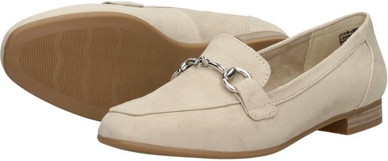 Marco tozzi Beige Suedine Loafer voor Dames Beige Dames - Foto 9