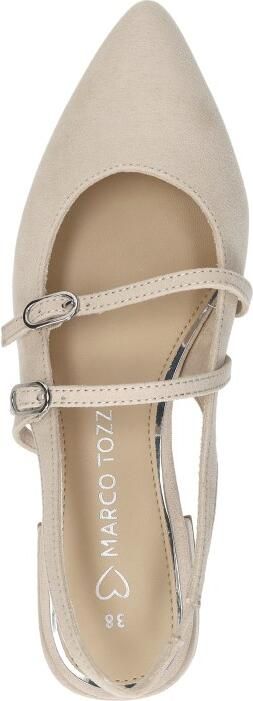 Marco Tozzi Instappers Dames Beige - Foto 8