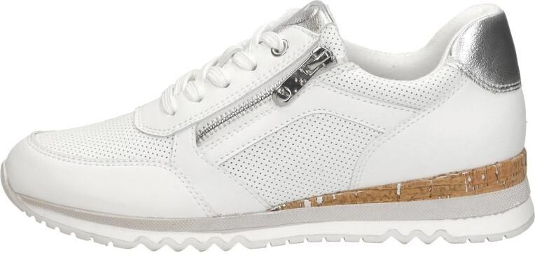 Marco Tozzi MT Vegan Soft Lining + Feel Me removable insole Dames Sneaker WHITE COMB - Foto 8