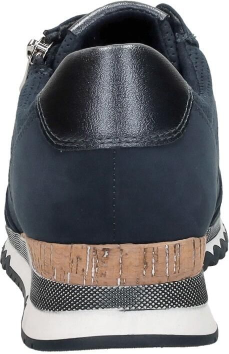 Marco Tozzi Sneakers met sleehak vrijetijdsschoen lage schoen veterschoen in vegan uitvoering - Foto 9