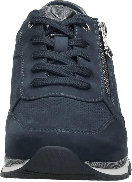 Marco Tozzi Sneakers met sleehak vrijetijdsschoen lage schoen veterschoen in vegan uitvoering - Foto 6