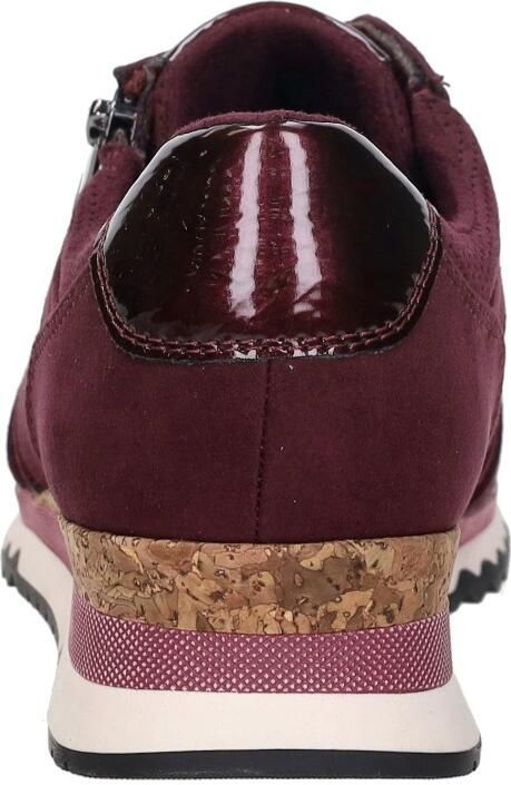 Marco Tozzi Sneakers met sleehak vrijetijdsschoen lage schoen veterschoen met buitenrits - Foto 3