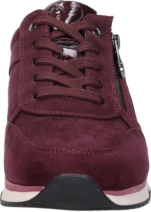 Marco Tozzi Sneakers met sleehak vrijetijdsschoen lage schoen veterschoen met buitenrits - Foto 2
