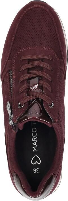 Marco Tozzi Sneakers met sleehak vrijetijdsschoen lage schoen veterschoen met buitenrits - Foto 6