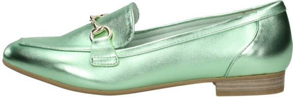 Marco tozzi Metallic Groene Loafer Green Dames - Foto 7
