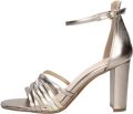 Marco tozzi Gouden Synthetische Sandalette met 9cm Hak Gray Dames - Brons