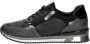 Marco tozzi Stijlvolle Sneaker met Speelse Print en Gouden Accenten Zwart Dames - Thumbnail 2