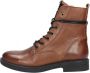 Maruti Anabela Boots Pixel Cognac Leer Dames Laarzen Cognac - Thumbnail 2