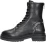 Maruti Bonnie Veterboots Laarzen Met Veters Zwart - Thumbnail 2