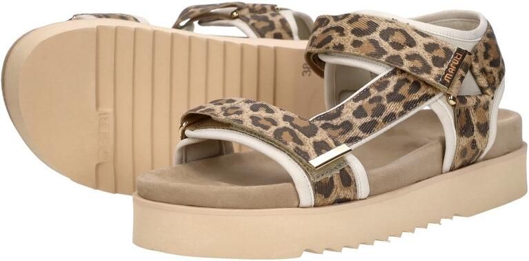 Maruti BEAU sandalen luipaardprint Textiel Dames - Foto 9