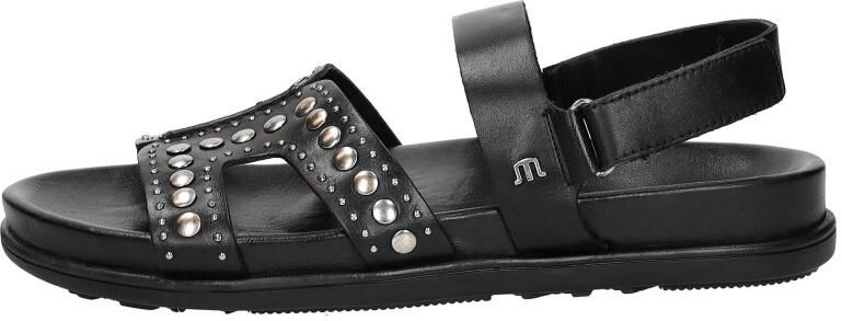 Maruti Dames Platte sandalen Elora Zwart Leer - Foto 11
