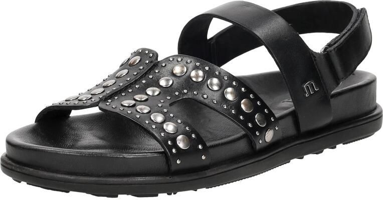 Maruti Dames Platte sandalen Elora Zwart Leer - Foto 14