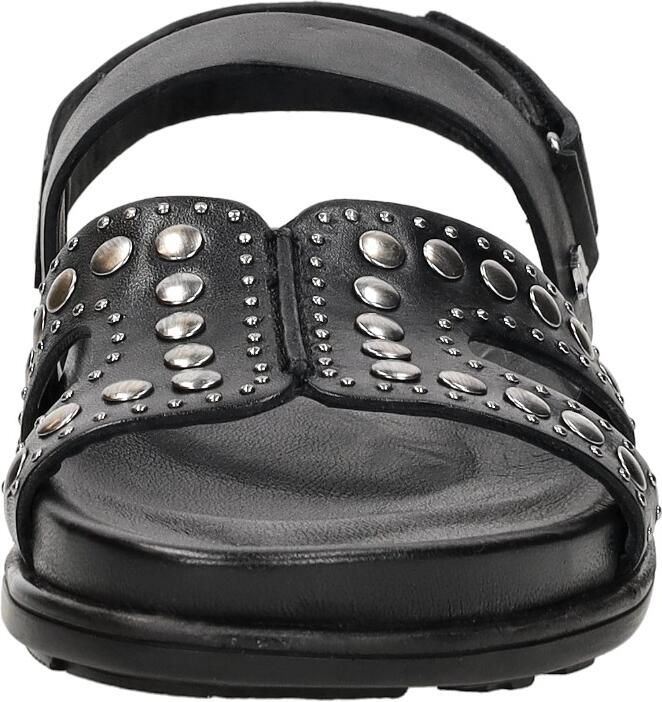 Maruti Dames Platte sandalen Elora Zwart Leer - Foto 13
