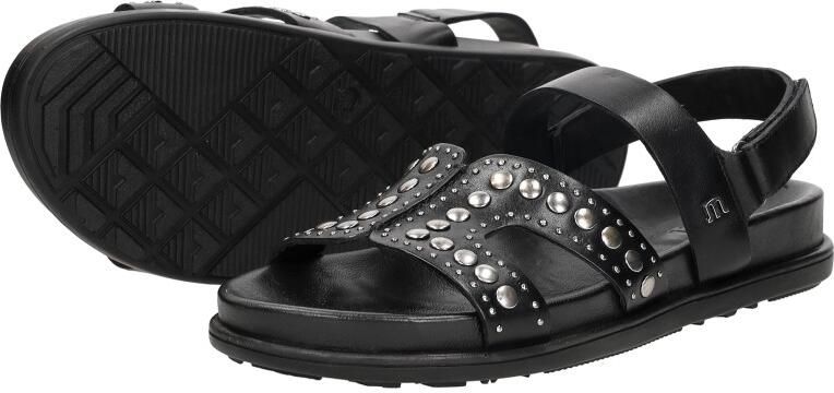 Maruti Dames Platte sandalen Elora Zwart Leer - Foto 15