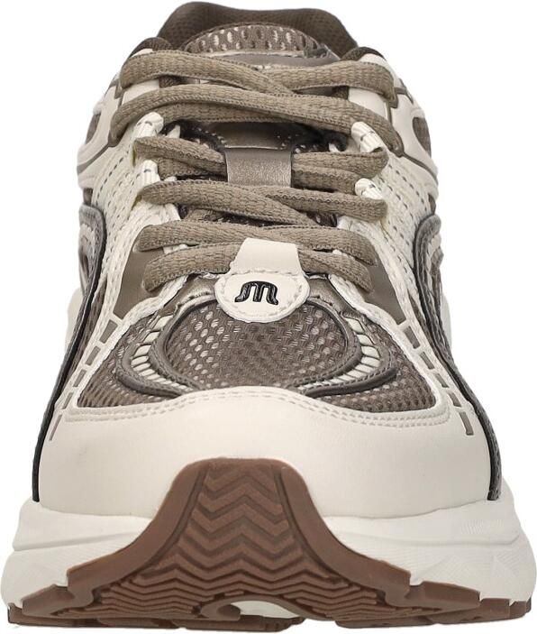 Maruti Nola Leather Offwhite V78 Sneakers Bruin Brons Wit Leer en Mesh Dames Bruin Brons Wit - Foto 5