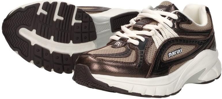 Maruti Nola Sneakers Laag Middelbruin - Foto 6
