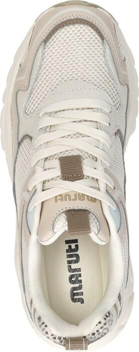 Maruti Novi Leath V17 Sneakers Offwhite Beige Leer en Textiel Dames Offwhite Beige - Foto 8