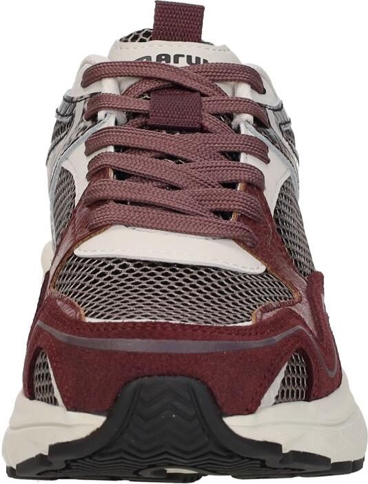 Maruti Novi Leather Bordo Dames sneaker met uitneembaar voetbed - Foto 5