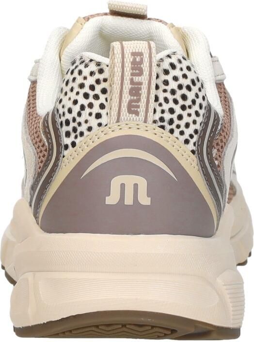Maruti Novi Leather Nude Dames sneaker met uitneembaar voetbed - Foto 5