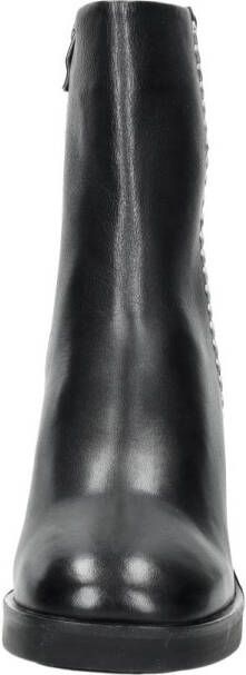 Maruti Steffi Enkellaarsjes op hak Zwart Black Pony Black Offwhite - Foto 5