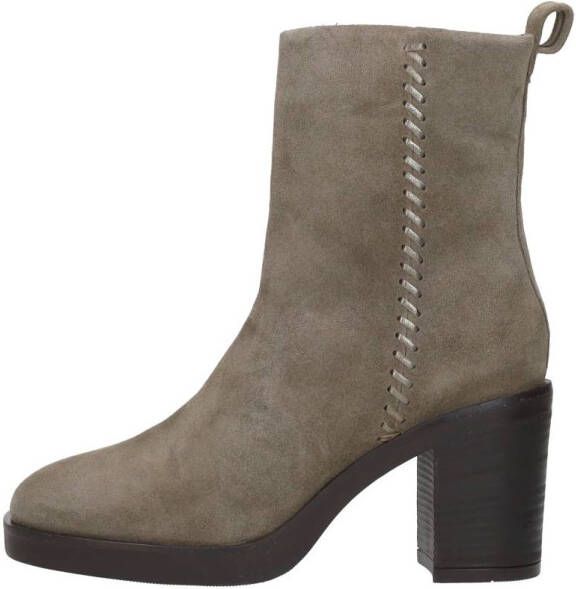 Maruti Steffi Enkellaarsjes op hak Taupe Metallic Bronze - Foto 8