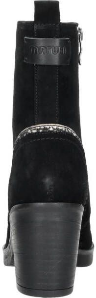 Maruti Vanity Enkellaarsjes op hak Zwart Black Pixel Black - Foto 7