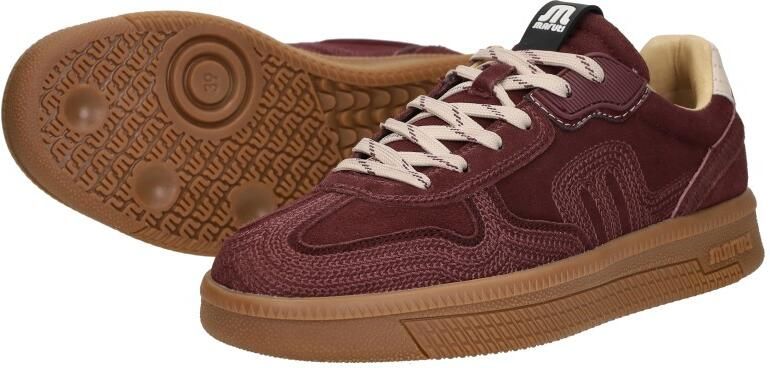 Maruti Bordo Suede Dames Sneakers Yale 66.1844.05-F36 - Foto 9