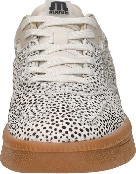 Maruti Yale Sneakers Dames Leren Sneaker Beige - Foto 4
