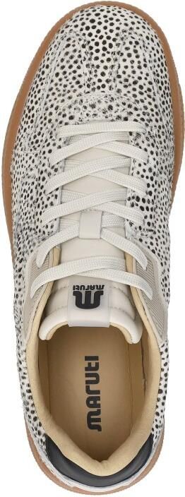 Maruti Yale Sneakers Dames Leren Sneaker Beige - Foto 8