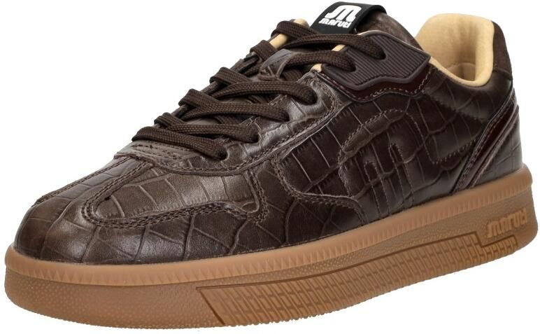 Maruti Yale Leather Croco Brown D66 Sneakesr Bruin Leer Crocoprint Dames Bruin - Foto 5