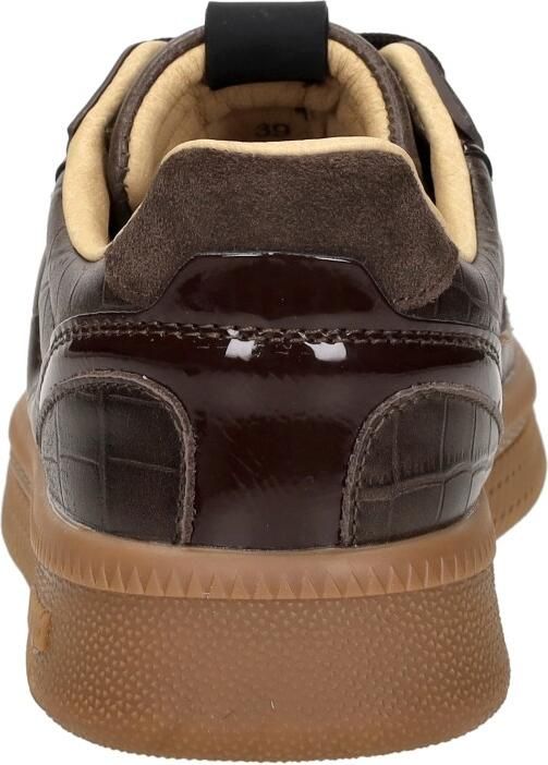 Maruti Yale Leather Croco Brown D66 Sneakesr Bruin Leer Crocoprint Dames Bruin - Foto 6