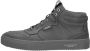 McGregor Heren Sneakers Grijs Hoge Sneakers Leer Veters - Thumbnail 2