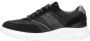 McGregor Heren Sneakers Zwart Lage Sneakers Leer Veters - Thumbnail 2