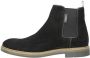 McGregor Heren Boots Zwart Chelsea Boots Suède Elastiek - Thumbnail 3