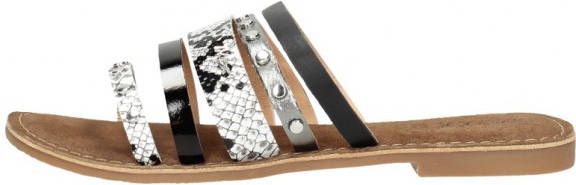 Mexx Gander dames slipper Zwart multi - Foto 2