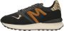 Mexx Sneakers Juju MXHY010001W-1006 Zwart Bruin - Thumbnail 4