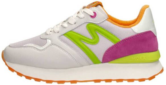 Mexx Kleurrijke Lage Top Juju Sneakers Multicolor Dames - Foto 3