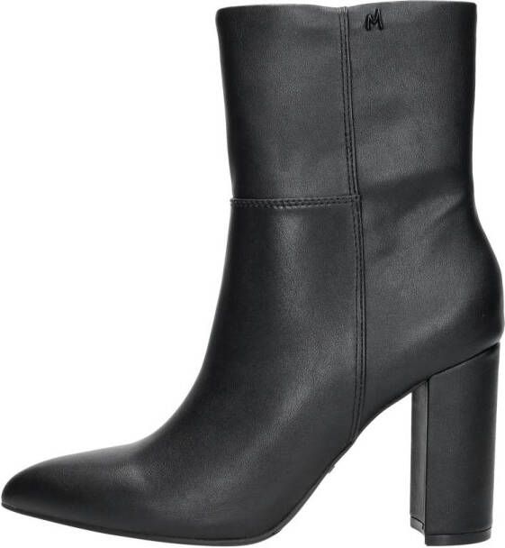 Mexx Zwarte Leren Enkellaarzen Kianna Black Dames - Foto 5