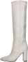 Mexx High Boot Krystal Dames Off White Dames laarzen - Thumbnail 4